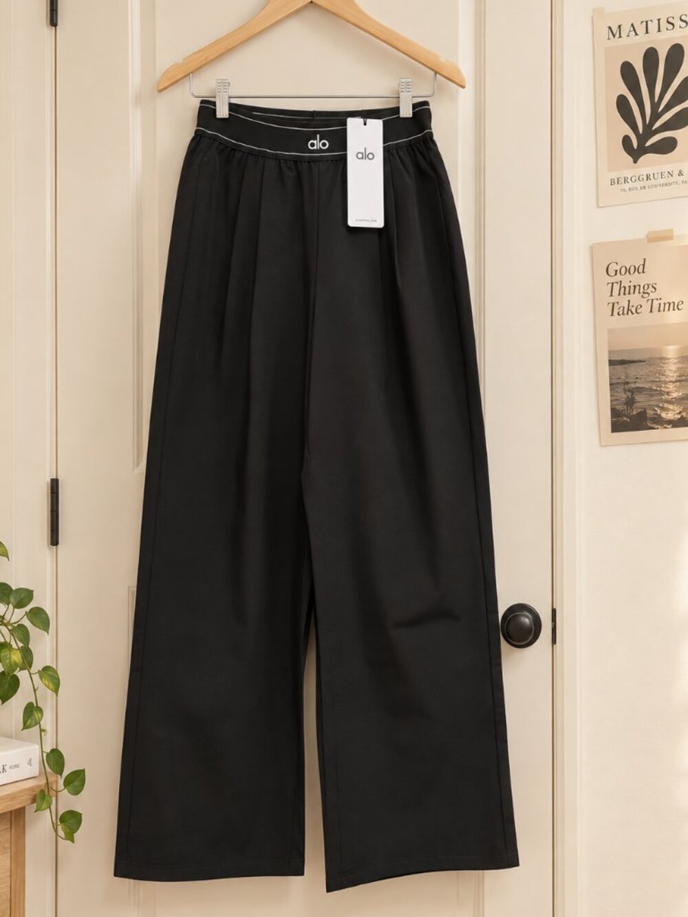🖤ALO Yoga Suit Up Trouser Black – Regular 30” Straight leg 🌿 New with tags